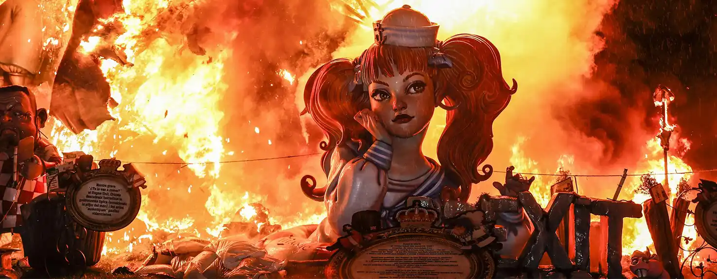 historia de las fallas de valencia